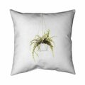 Begin Home Decor 26 x 26 in. Suspended Fern-Double Sided Print Indoor Pillow 5541-2626-FL307